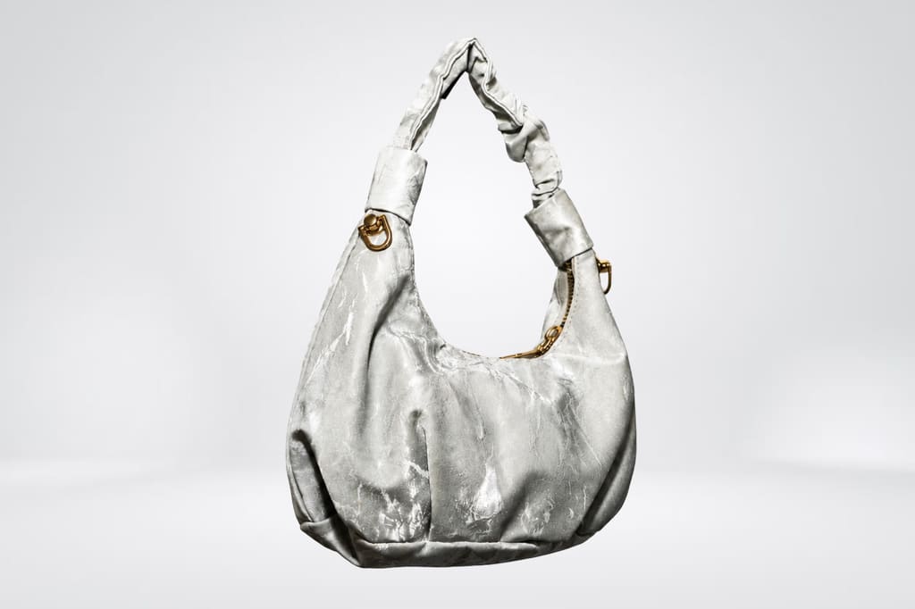 Sac froncé effet froissé